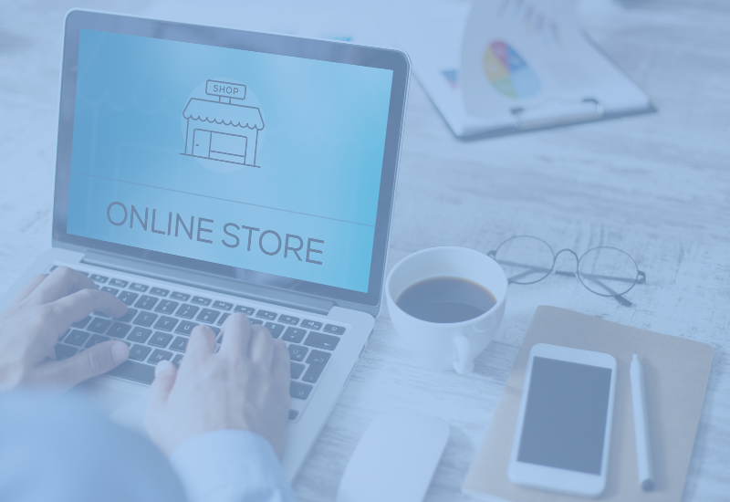 How does the ERP system help in increasing conversion in the online store?