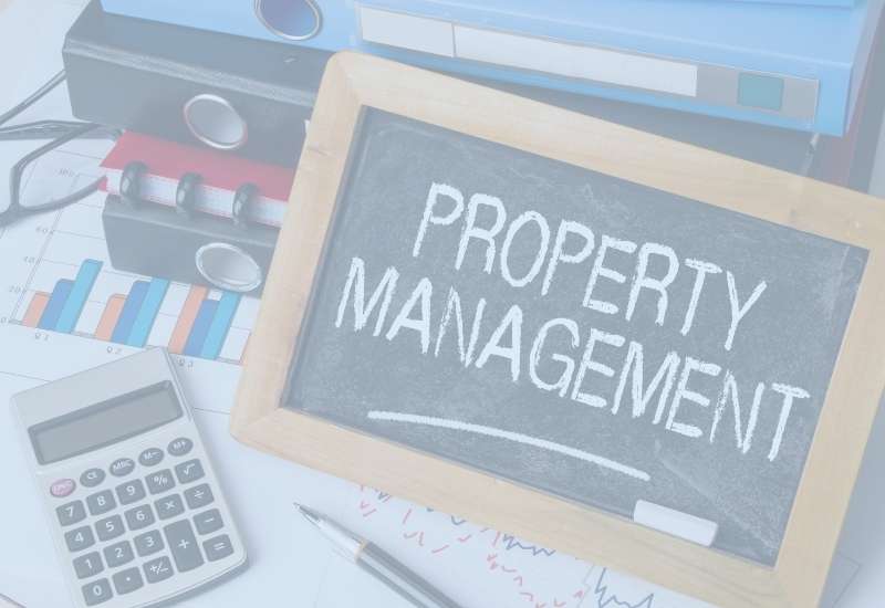 How does the ERP system support property managers?