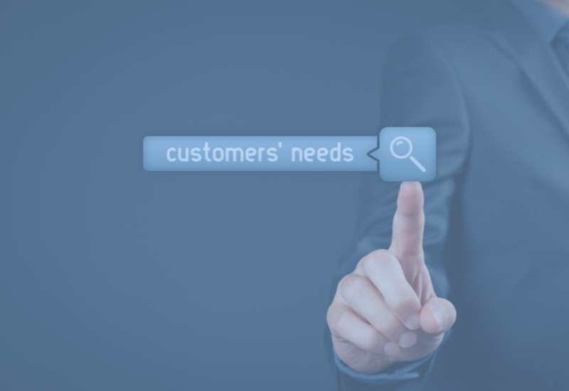 Customer needs analysis using the CRM system